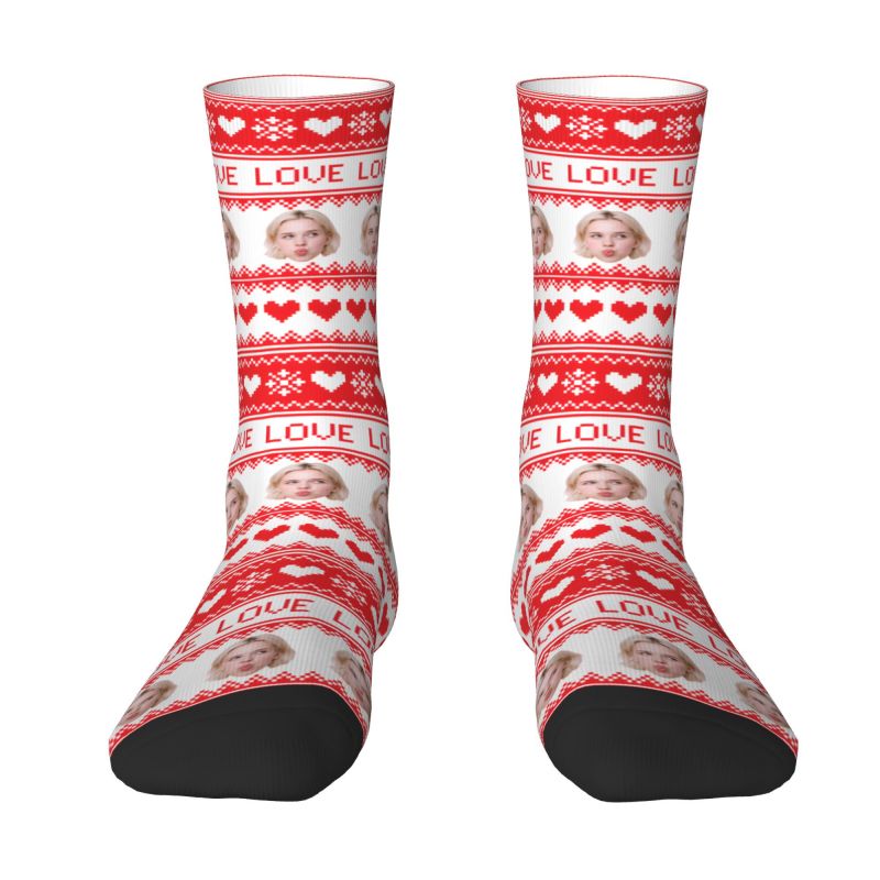 Christmas Personalized Custom  - Dress Sock Men recension och pris