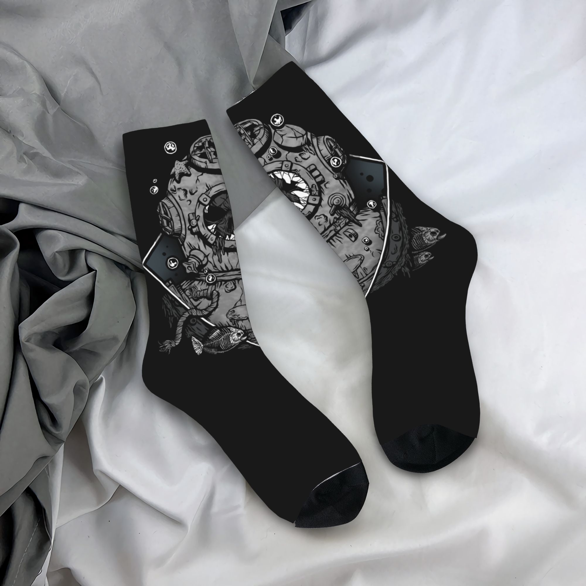 Custom Funny Mens Scuba Diving - Dress Sock Men recension och pris