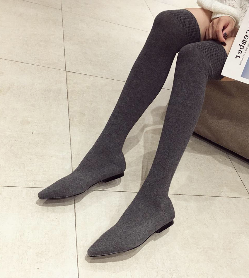 AIYKAZYSDL 2024 Autumn Kitten  - Boot Sock Slouchy recension och pris