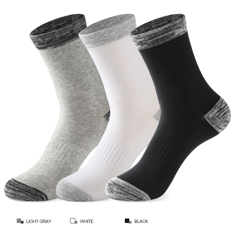 1/5 Pairs Men's Socks Pack Ove - Cotton Crew Sock Pack recension och pris