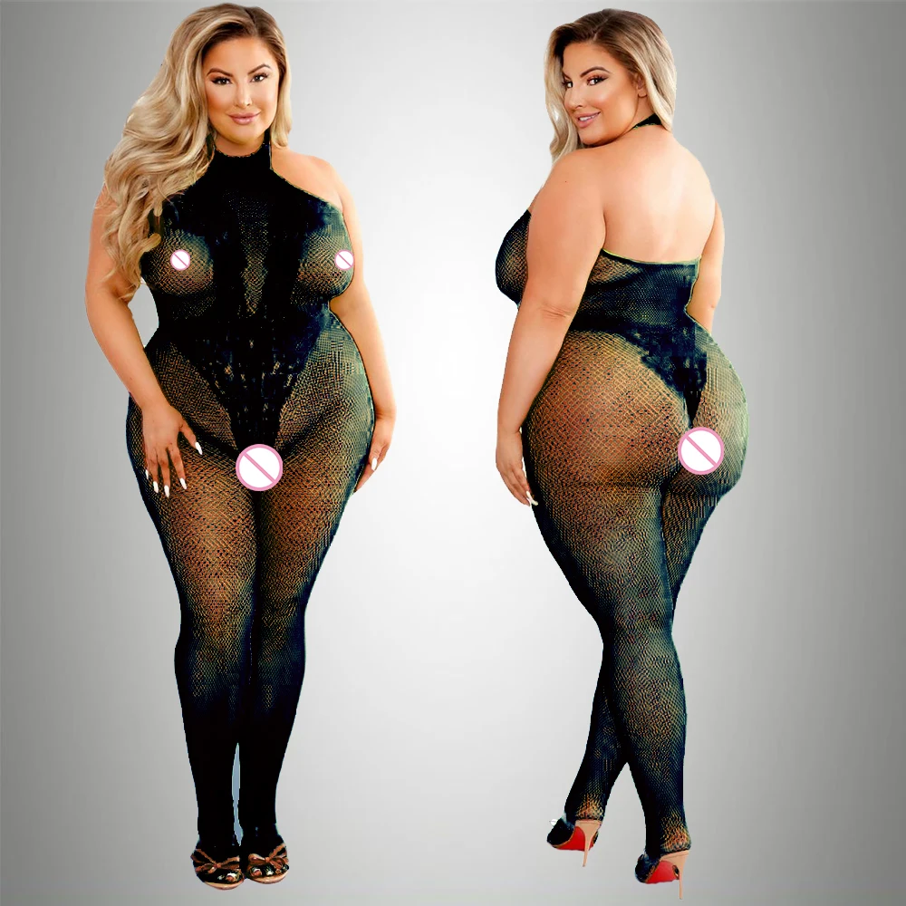 2024 Plus Size Bodystocking Ho - Fishnet Stocking Women recension och pris