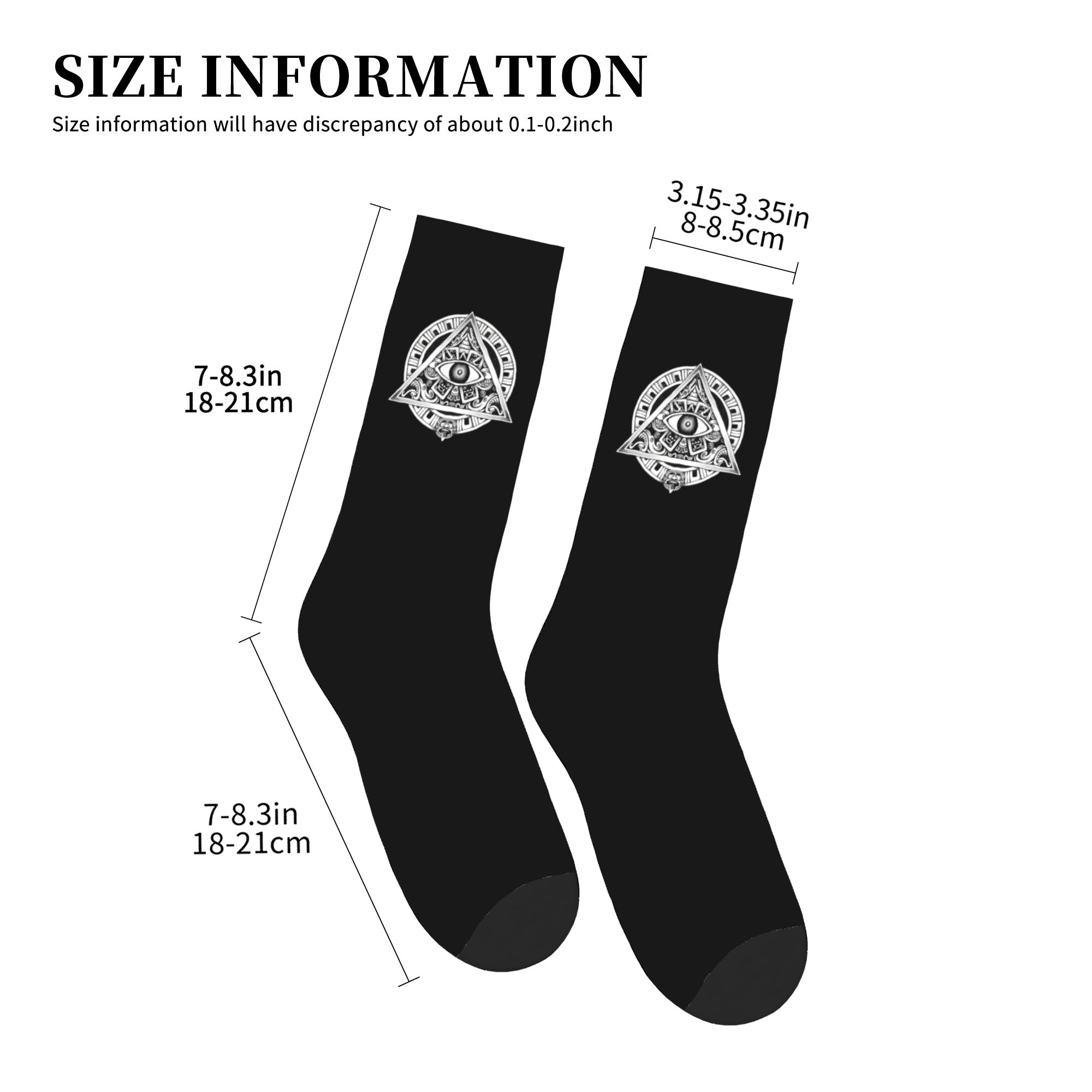 Fun Men's Illuminati Ancient S - Dress Sock Men recension och pris